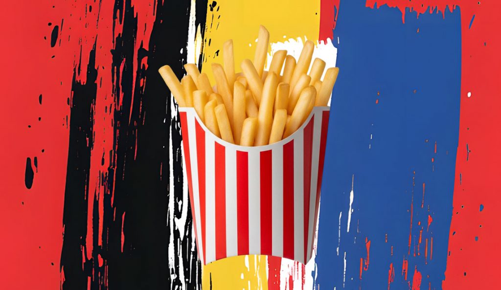 L’origine des frites : le match France - Belgique