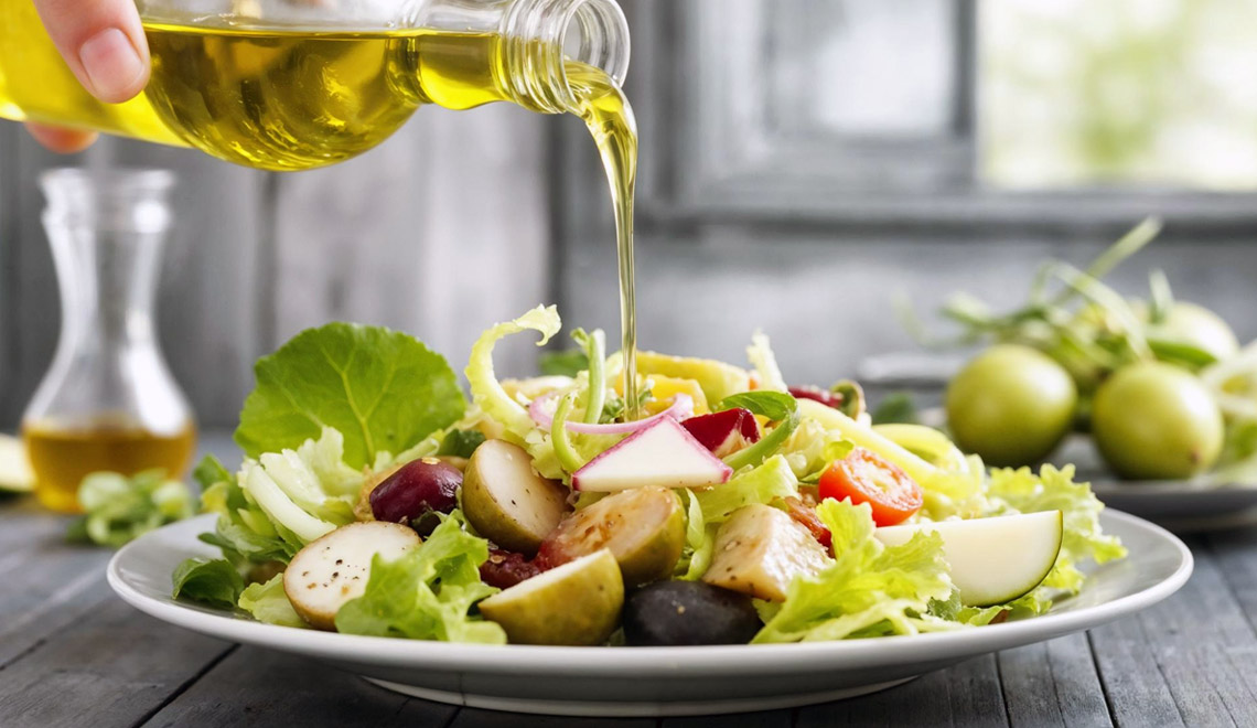 Bien doser l’assaisonnement d’une salade