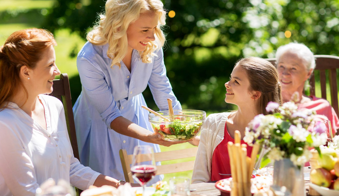 Salades estivales pour les repas en famille