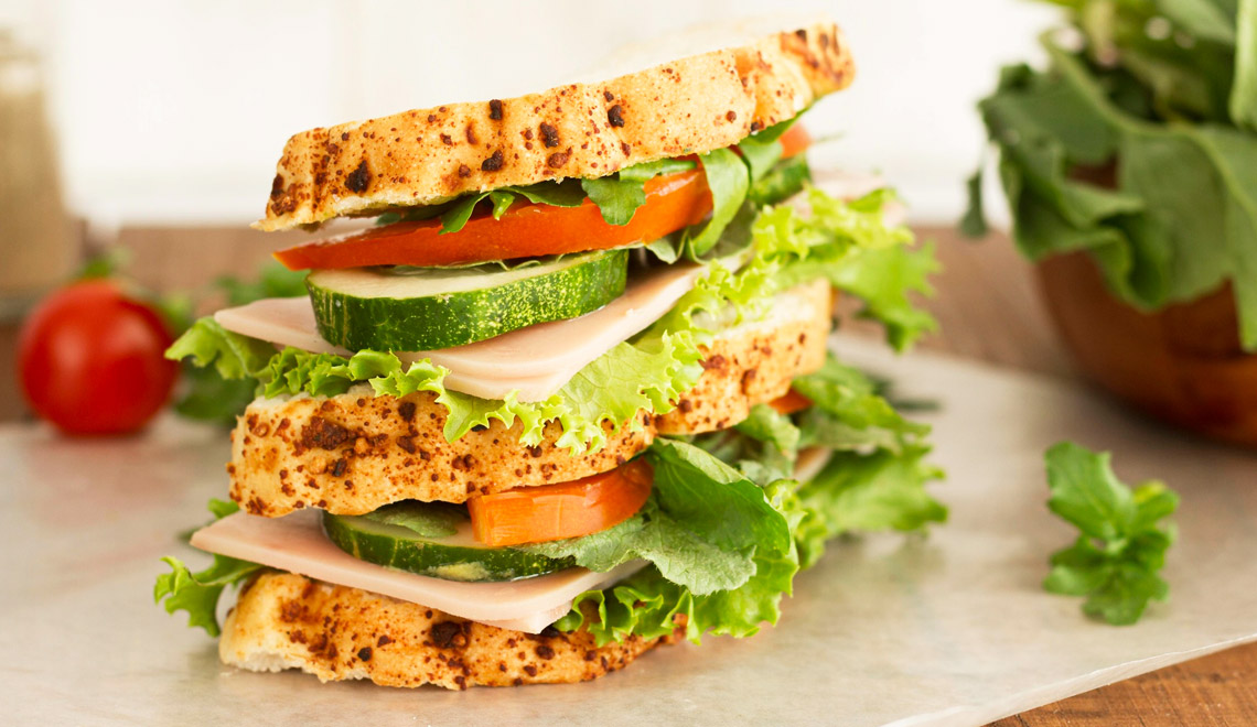 Sandwichs équilibrés pour le déjeuner au travail